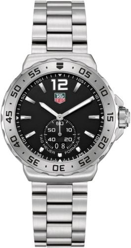 TAG Heuer - WAU1112.BA0858  Formula 1 Big Date 42 Stainless Steel / Black / Bracelet