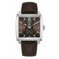 TAG Heuer Monaco Automatic Stainless Steel / MOP - Diamond / Alligator (WAW1316.EB0025)