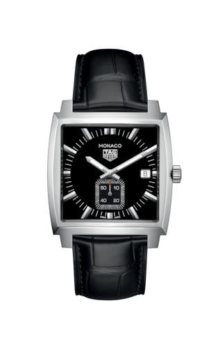 TAG Heuer - WAW131A.FC6177  Monaco Quartz Stainless Steel / Black