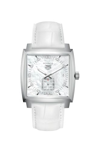 TAG Heuer - WAW131B.FC6247  Monaco Quartz Stainless Steel / MOP