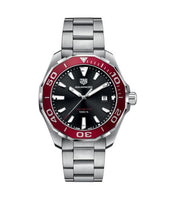 TAG Heuer Aquaracer 300M Calibre 5 Automatic 41 Stainless Steel / Grey / Bracelet (WAY101B.BA0746)