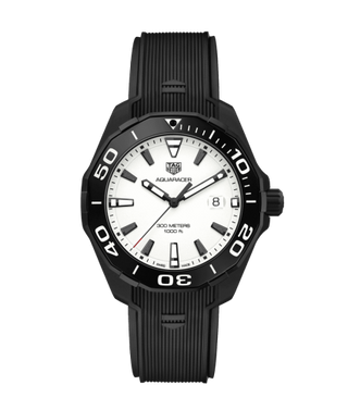 TAG Heuer - WAY108A.FT6141  Aquaracer 300M Quartz 43 Titanium PVD / Full Lume