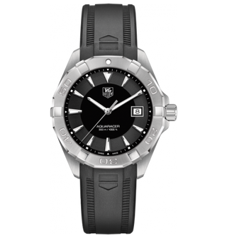 TAG Heuer - WAY1110.FT8021  Aquaracer 300M Quartz 40.5 Stainless Steel / Black / Rubber