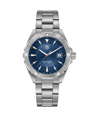 TAG Heuer - WAY1112.BA0928  Aquaracer 300M Quartz 40.5 Stainless Steel / Blue / Bracelet