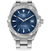 TAG Heuer - WAY1112.BA0928  Aquaracer 300M Quartz 40.5 Stainless Steel / Blue / Bracelet