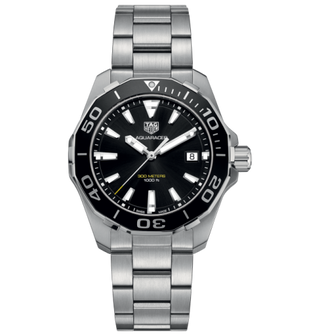 TAG Heuer - WAY111A.BA0928  Aquaracer 300M Quartz 40.5 Stainless Steel / Black / Steel