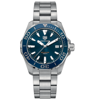 TAG Heuer - WAY111C.BA0928  Aquaracer 300M Quartz 40.5 Stainless Steel / Blue / Steel