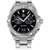 TAG Heuer - WAY111Z.BA0928  Aquaracer 300M Alarm 40.5 Stainless Steel / Black / Bracelet