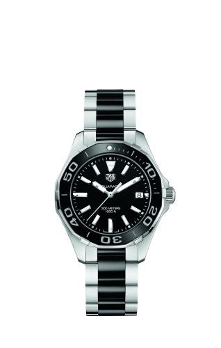 TAG Heuer - WAY131A.BA0913  Aquaracer 300M Quartz 35 Stainless Steel / Black / Bracelet