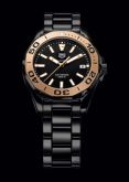 TAG Heuer - WAY1355.BH0716  Aquaracer 300M Quartz 35 Ceramic / Rose Gold / Black / Bracelet