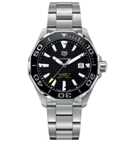 TAG Heuer Aquaracer 300M Calibre 5 43 Stainless Steel / Blue / Steel (WAY201A.BA0927)