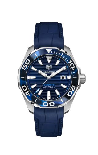 TAG Heuer - WAY201P.FT6178  Aquaracer 300M Calibre 5 43 Tortoise Blue