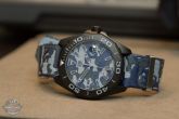 TAG Heuer - WAY208D.FC8221  Aquaracer 300M Calibre 5 43 Titanium PVD / Arctic Camo / NATO