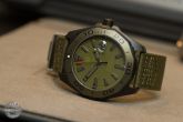 TAG Heuer - WAY208E.FC8222  Aquaracer 300M Calibre 5 43 Titanium PVD / Khaki / NATO