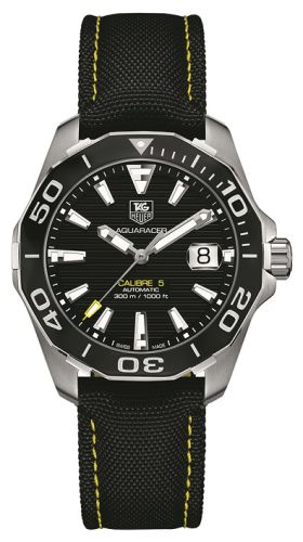 TAG Heuer - WAY211A.FC6362  Aquaracer 300M Calibre 5 41 Stainless Steel / Black / Nylon