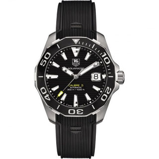 TAG Heuer - WAY211A.FT6068  Aquaracer 300M Calibre 5 41 Stainless Steel / Black / Rubber