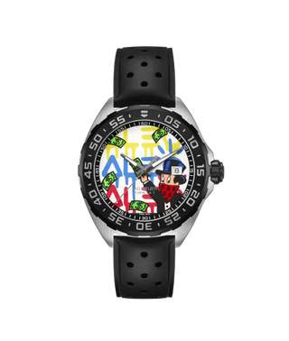 TAG Heuer - WAZ1119.FT8023  Formula 1 Quartz 41 Stainless Steel / Alec Monopoly / Rubber