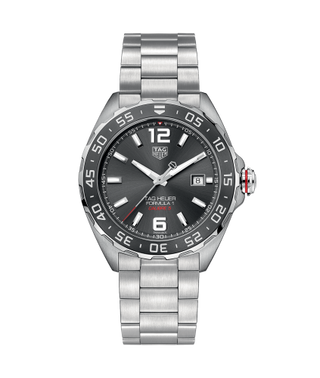 TAG Heuer - WAZ2011.BA0842  Formula 1 Calibre 5 43 Stainless Steel / Grey / Bracelet