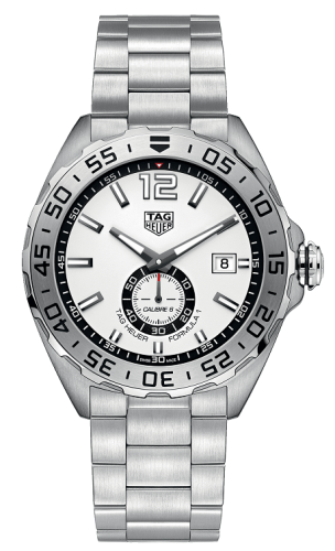 TAG Heuer - WAZ2013.BA0842  Formula 1 Calibre 6 43 Stainless Steel / White / Bracelet