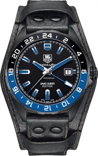 TAG Heuer - WAZ201A.FC8195  Formula 1 Calibre 7 GMT 41 Titanium PVD / David Guetta / Bund