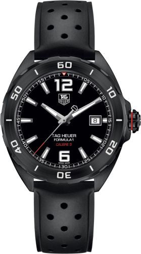 TAG Heuer - WAZ2115.FT8023  Formula 1 Calibre 5 41 PVD / Black / Rubber