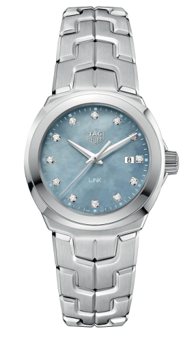 TAG Heuer - WBC1313.BA0600  Link Quartz 32mm Stainless Steel / Blue MOP