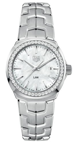 TAG Heuer - WBC1314.BA0600  Link Quartz 32mm Stainless Steel / Diamond / MOP