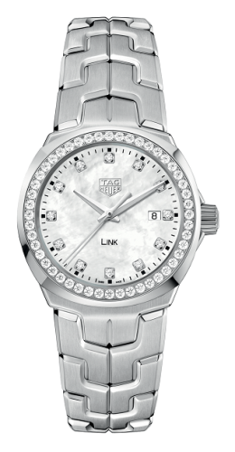 TAG Heuer - WBC1316.BA0600  Link Quartz 32mm Stainless Steel / Diamond / MOP