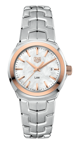 TAG Heuer - WBC1350.BA0600  Link Quartz 32mm Stainless Steel / Rose Gold / MOP