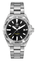 TAG Heuer Aquaracer 300M 35 Ceramic / Diamond / Black / Bracelet (WBD1110.BA0928)