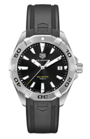 TAG Heuer Aquaracer Quartz 300M 41 Stainless Steel / Black / Bracelet (WBD1110.FT8021)