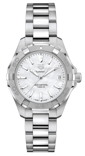 TAG Heuer - WBD1311.BA0740  Aquaracer 300M Quartz 32 Stainless Steel / MOP / Bracelet