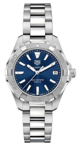 TAG Heuer - WBD1312.BA0740  Aquaracer 300M Quartz 32 Stainless Steel / Blue / Bracelet