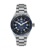 TAG Heuer Autavia Calibre 5 Stainless Steel / Black / Bracelet (WBE5116.EB0173)