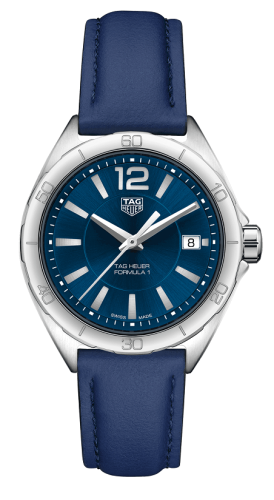 TAG Heuer - WBJ1312.FC8231  Formula 1 Quartz 35 Stainless Steel / Blue / Calf