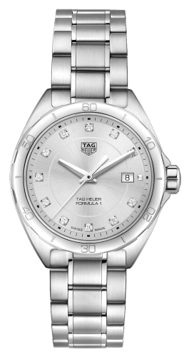 TAG Heuer - WBJ1315.BA0666  Formula 1 Quartz 35 Stainless Steel / Silver - Diamond / Bracelet