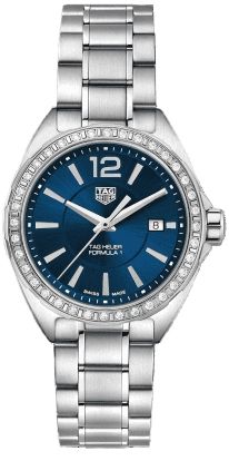 TAG Heuer - WBJ1316.BA0666  Formula 1 Quartz 35 Stainless Steel / Diamond / Blue / Bracelet