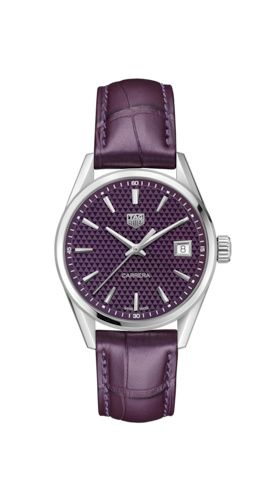 TAG Heuer - WBK1314.FC8261  Carrera Quartz 36 Stainless Steel / Purple