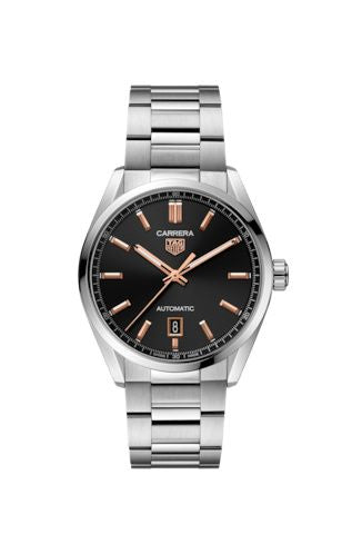 TAG Heuer - WBN2113.BA0639  Carrera Automatic Stainless Steel / Black / Bracelet