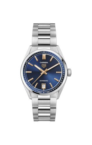 TAG Heuer - WBN2311.BA0001  Carrera Date 36 Stainless Steel / Blue