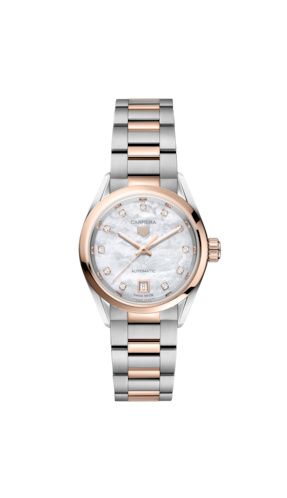 TAG Heuer - WBN2450.BD0569  Carrera Automatic 29 Stainless Steel - Pink Gold / MOP / Bracelet