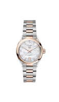 TAG Heuer Carrera Automatic 29 Stainless Steel - Rose Gold - Diamond / MOP / Bracelet (WBN2450.BD0569)