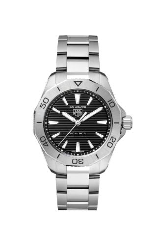 TAG Heuer - WBP1110.BA0627  Aquaracer Professional 200 Quartz 40 Stainless Steel / Black