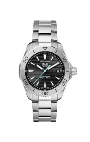 TAG Heuer - WBP1114.BA0000  Aquaracer Professional 200 Solargraph 40 Stainless Steel / Black