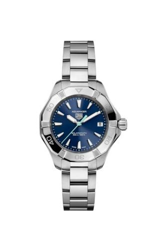 TAG Heuer - WBP1311.BA0005  Aquaracer Professional 200 Solargraph 34 Stainless Steel / Blue