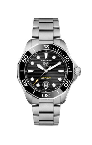 TAG Heuer - WBP201A.BA0632  Aquaracer Professional 300 43 Stainless Steel / Black