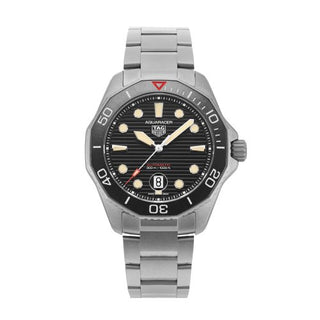 TAG Heuer - WBP208D.BF0631  Aquaracer Professional 300 43 Titanium / Black / Watches of Switzerland