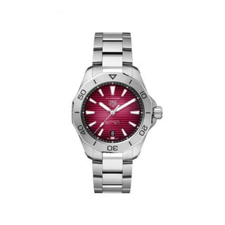 TAG Heuer - WBP2114.BA0627  Aquaracer Professional 200 Automatic 40 Stainless Steel / Red