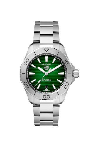 TAG Heuer - WBP2115.BA0627  Aquaracer Professional 200 Automatic 40 Stainless Steel / Green