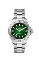 TAG Heuer Aquaracer 300M Calibre 9 Automatic 32 Stainless Steel / Black MOP - Diamond / Bracelet (WBP2115.BA0627)